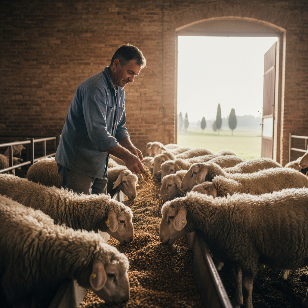 Diete a basso contenuto di amido per pecore da latte in media lattazione: il ruolo dei sottoprodotti agro-industriali