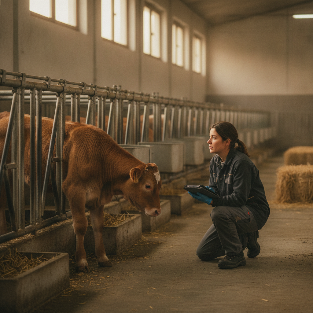 Malattia respiratoria bovina (BRD): il comportamento dei vitelli come indicatore precoce