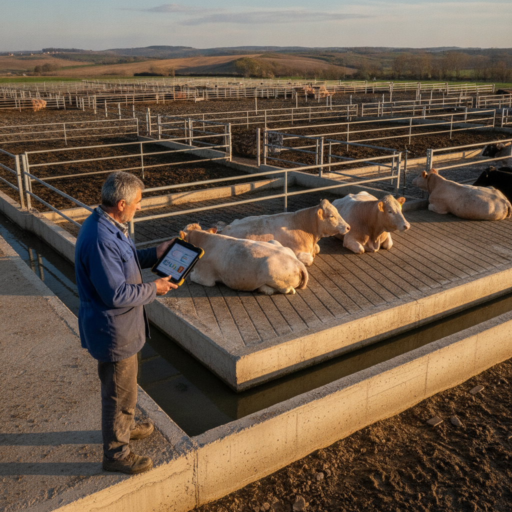 Gestire il fango nel feedlot