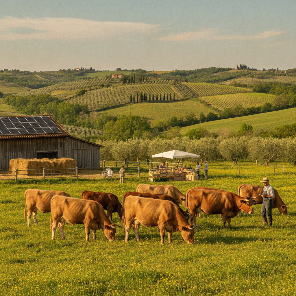 Allevamento bovino biologico 2026: conviene ancora? Tra costi foraggi, premi PAC e domanda GDO