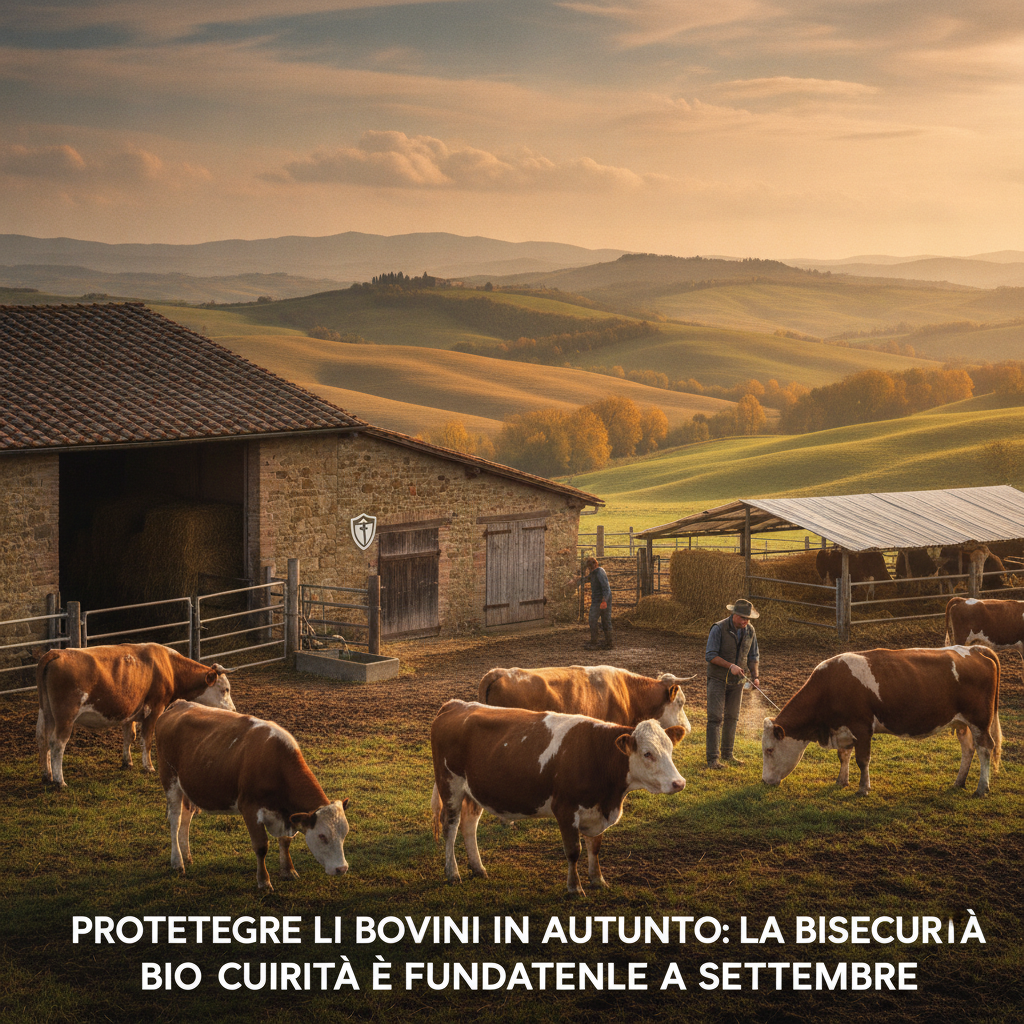 Biosecurity Autunnale: Proteggere i Bovini da Parassiti e Malattie Respiratorie a Settembre