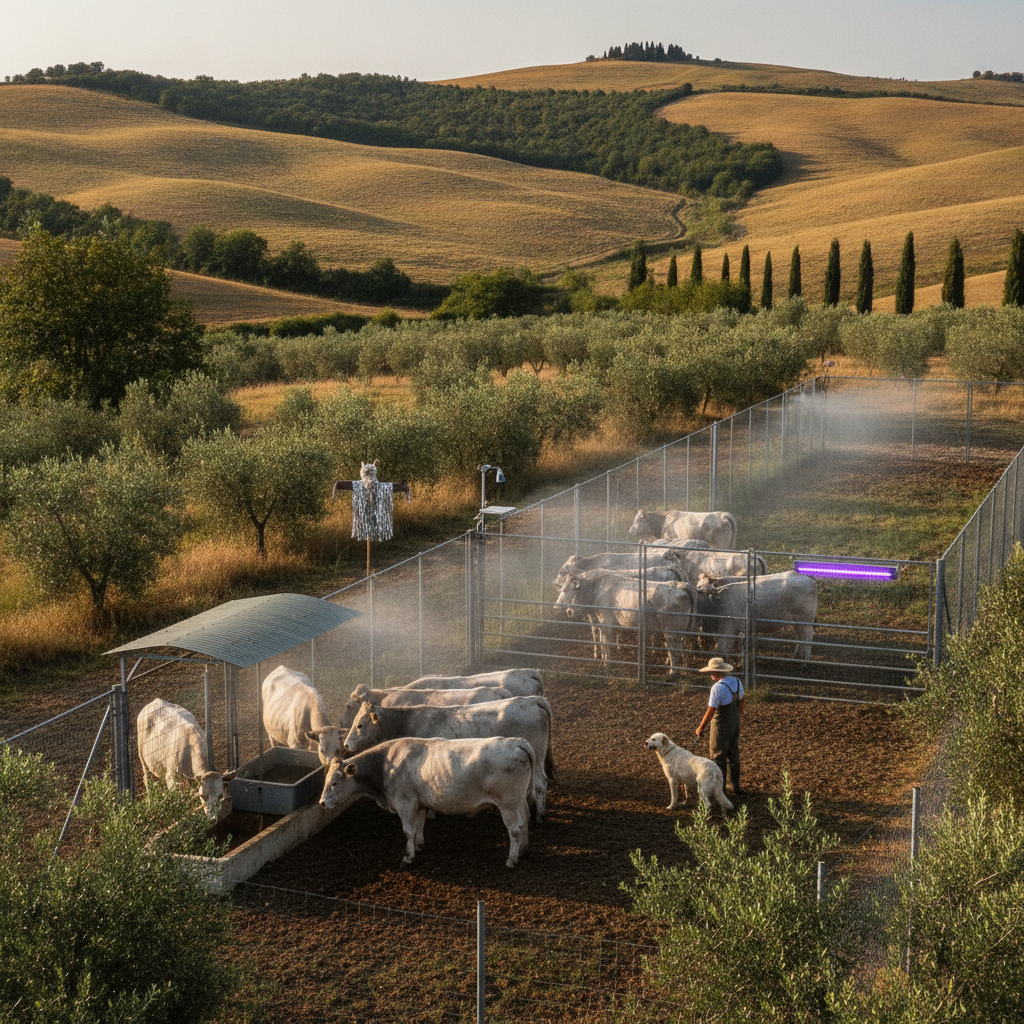 Biosecurity Bovini Luglio 2026: Difendersi da Lupi, Caldo Estivo e Parassiti al Pascolo