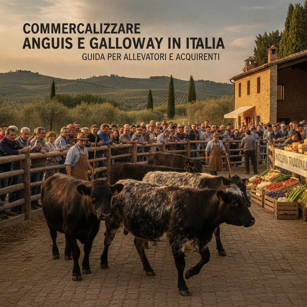 Commercializzare Angus e Galloway in Italia: Guida per Allevatori e Acquirenti
