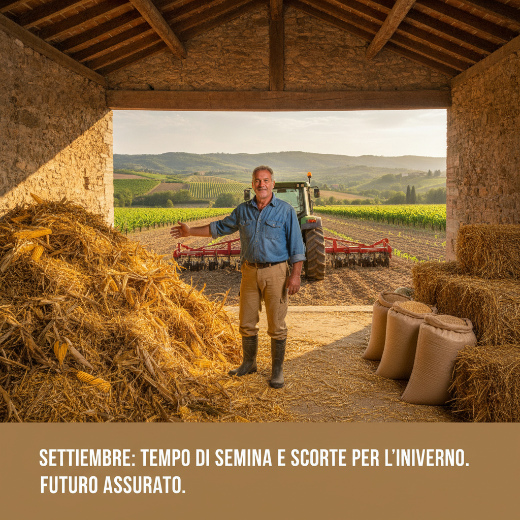 Costi foraggi alle stelle? Prepara la razione invernale a settembre: Consigli per semina mais e primi sfalci.