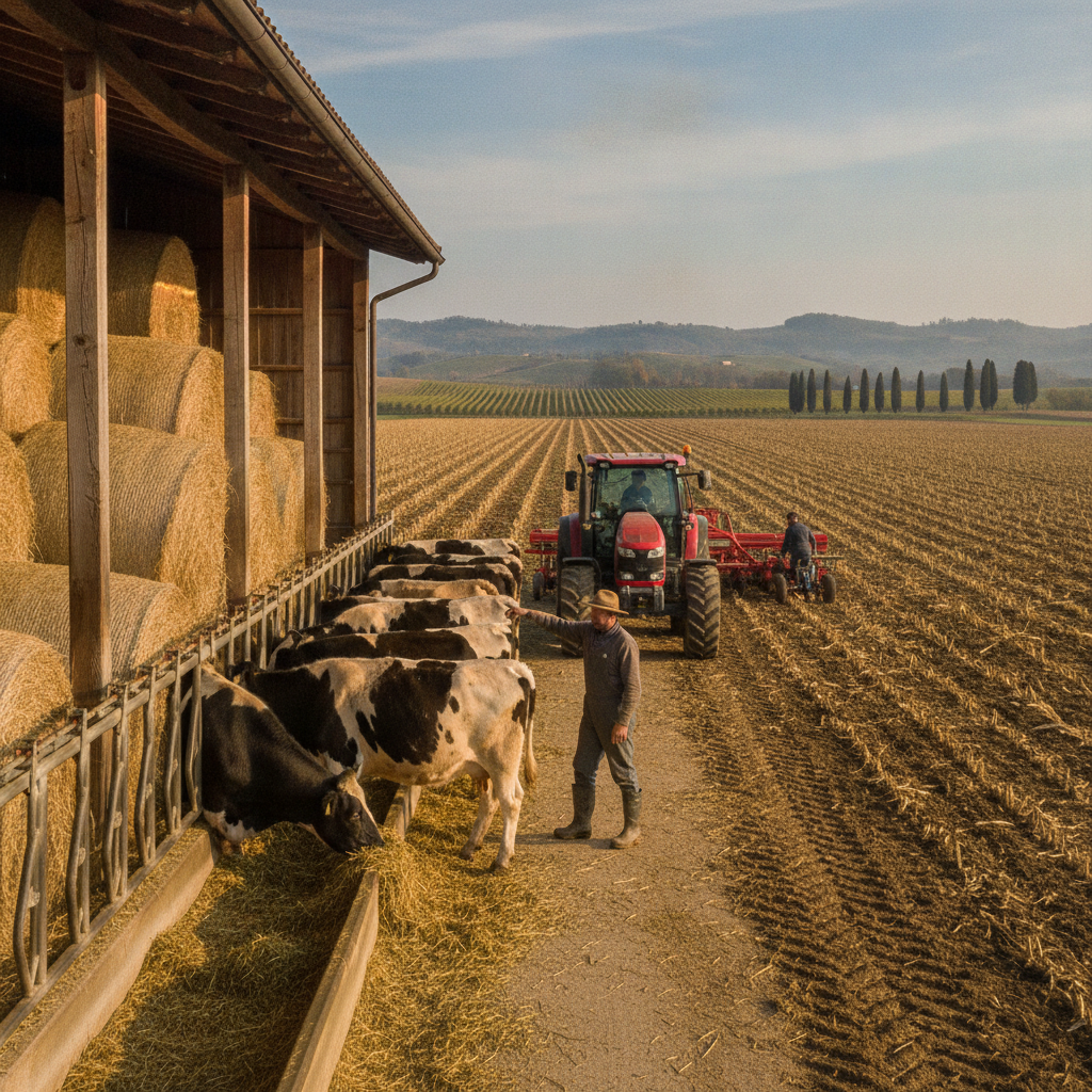 Costi Foraggi: Razione Invernale Bovini, Semina Mais e Strategie per l'Autunno 2026