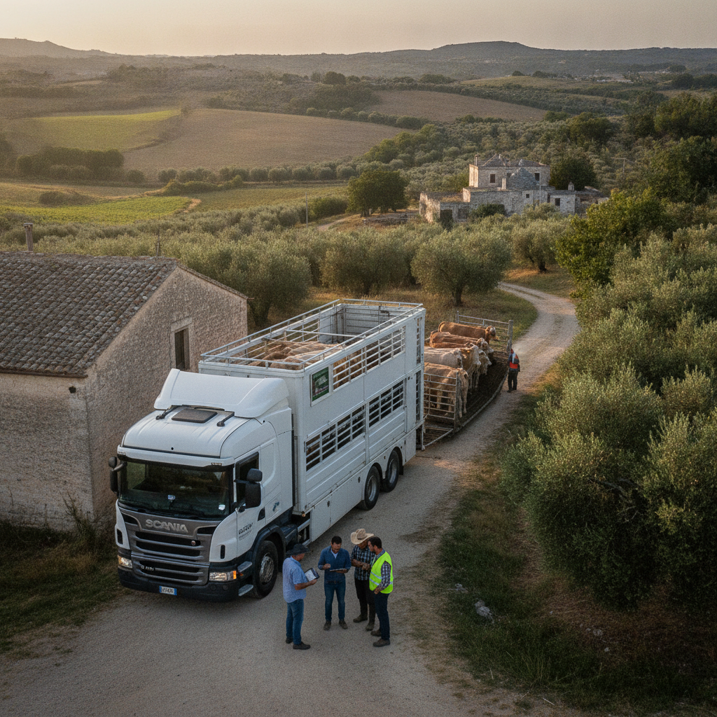 DAB digitale: Cosa cambia per il trasporto bovini tra regioni (Puglia, Matera) e come prepararsi