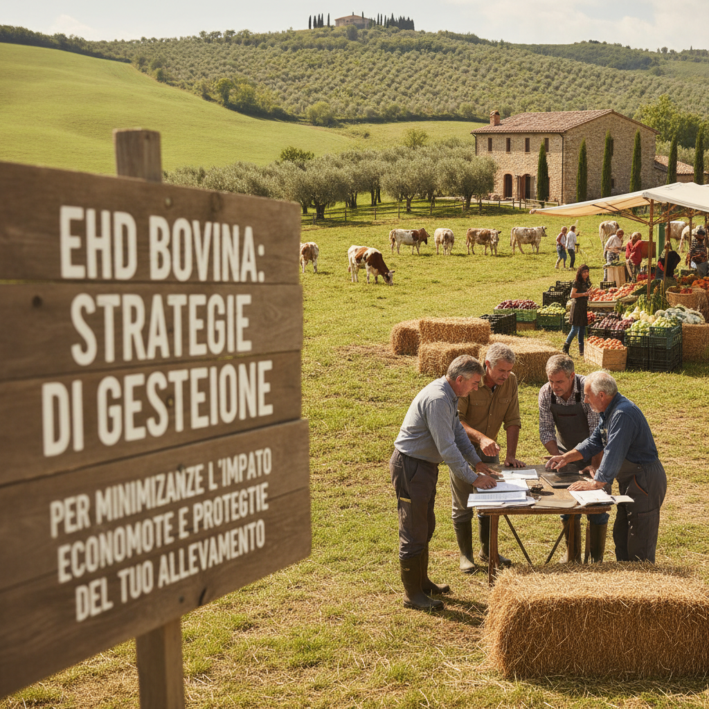 EHD bovina: strategie di gestione per minimizzare l'impatto economico e proteggere il valore del tuo allevamento