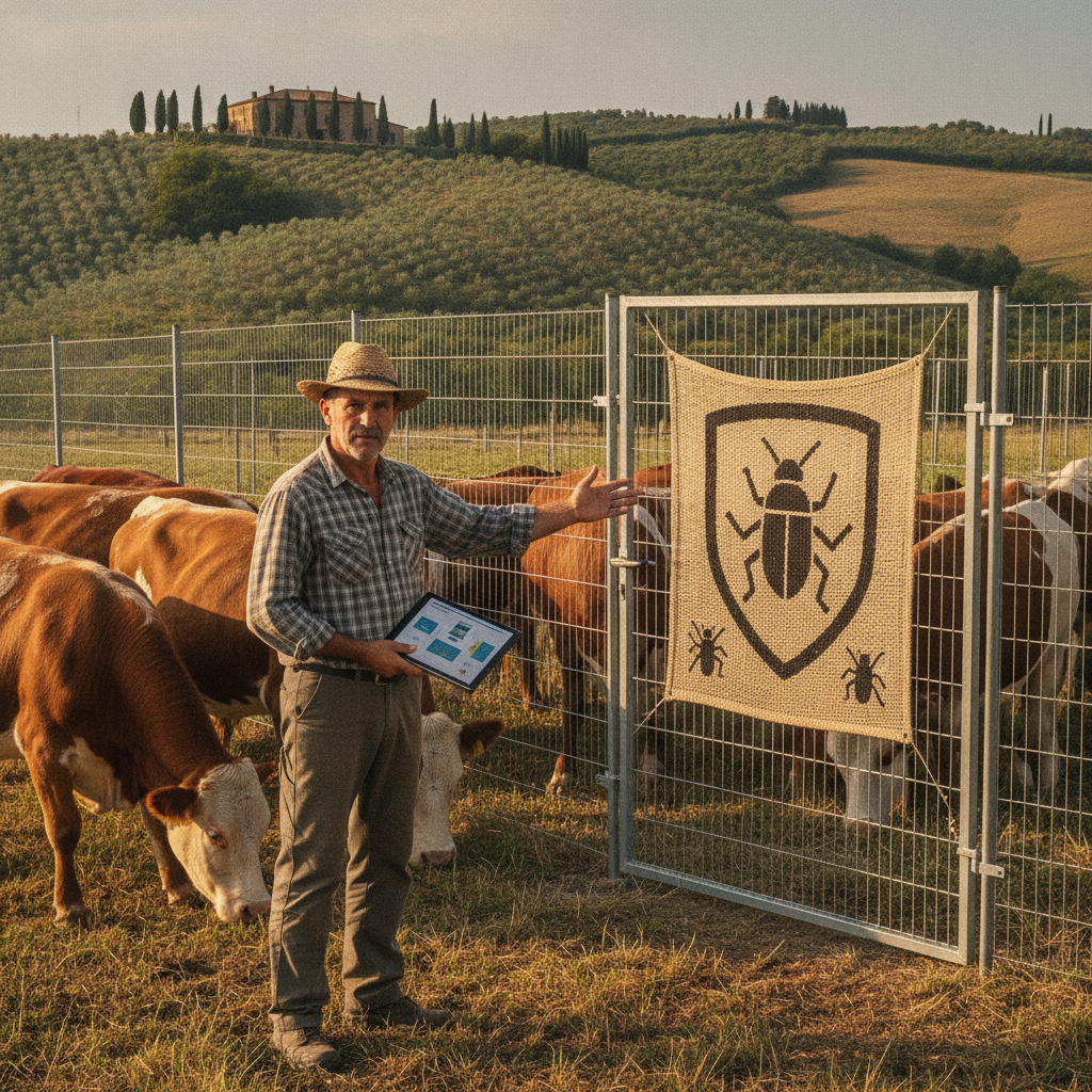 Emergenza Screwworm e Miasi Estiva 2026: Strategie Urgenti di Biosecurity per Proteggere i Tuoi Bovini al Pascolo