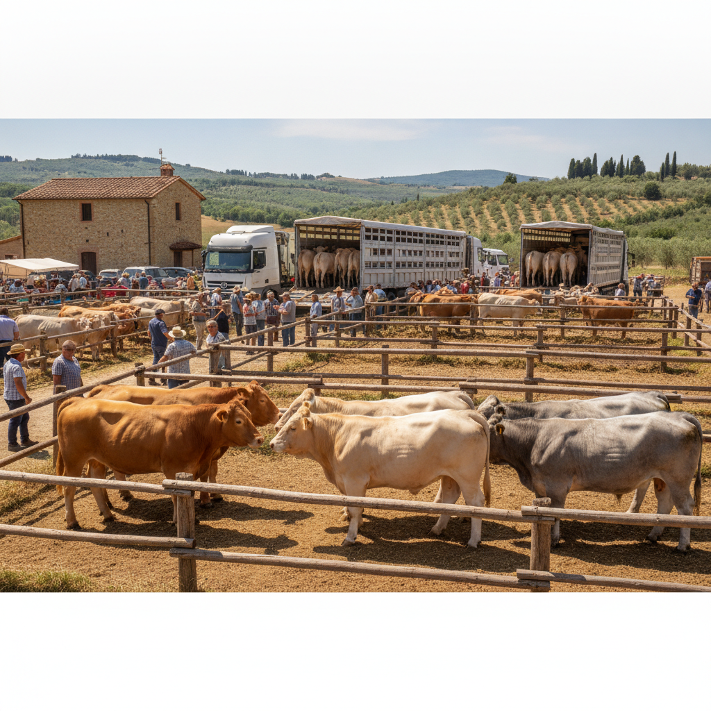 Esportare Bovini Vivi dall'Italia: Opportunità per Limousine, Piemontese e Blu Belga a Agosto 2026