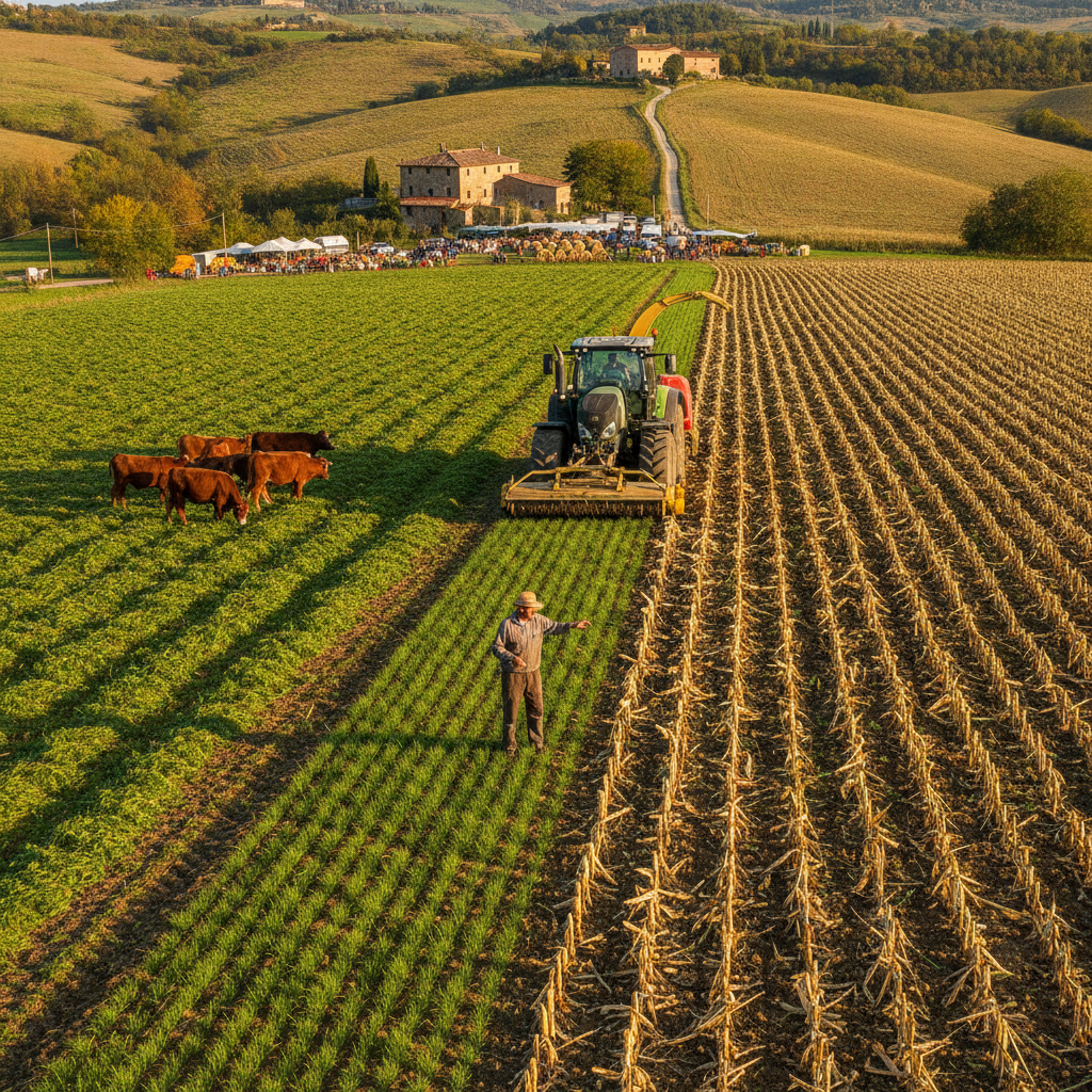 Foraggi autunnali: ottimizzare semina mais e sfalci per l'accrescimento dei vitelloni e ridurre i costi