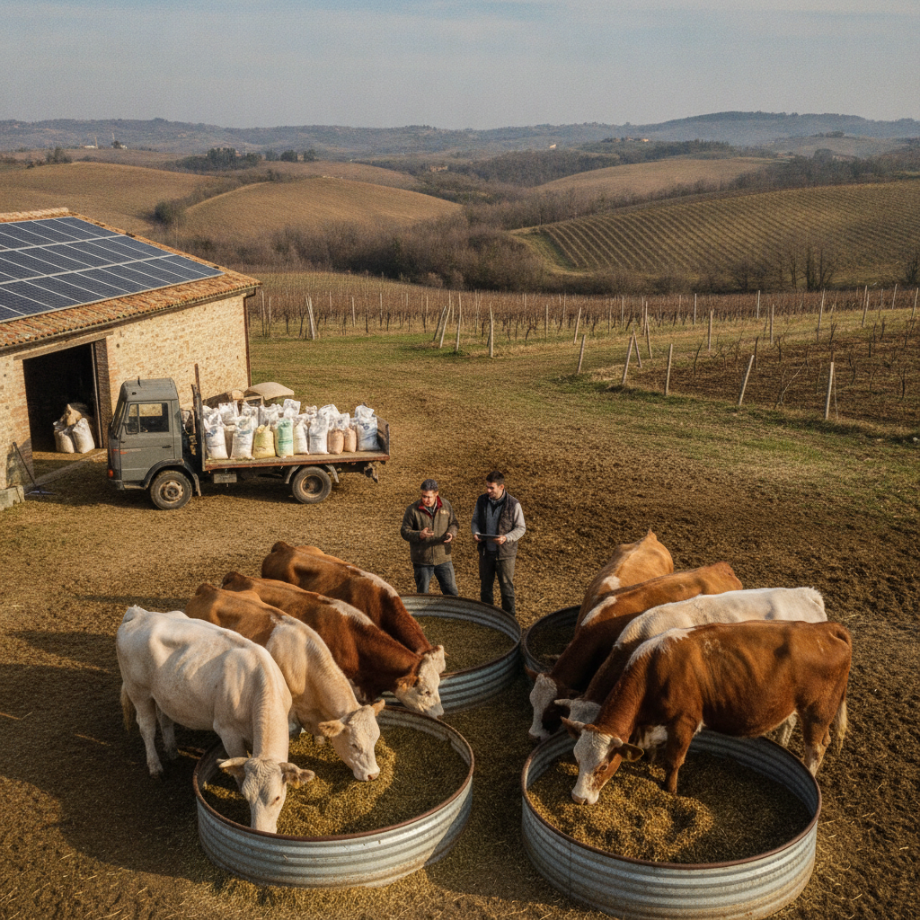 Mais in Calo: Razione Invernale Bovini 2026/27, Strategie per Ottimizzare Costi e Accrescimento