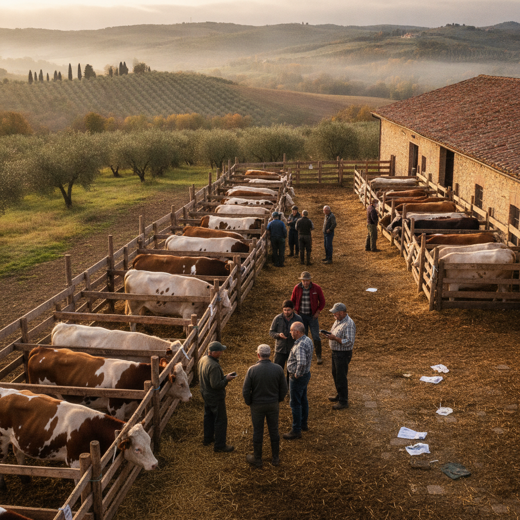 Mercato bovini settembre 2026: Vitelloni e Ristalli in caduta, cosa fare ora con i tuoi capi?
