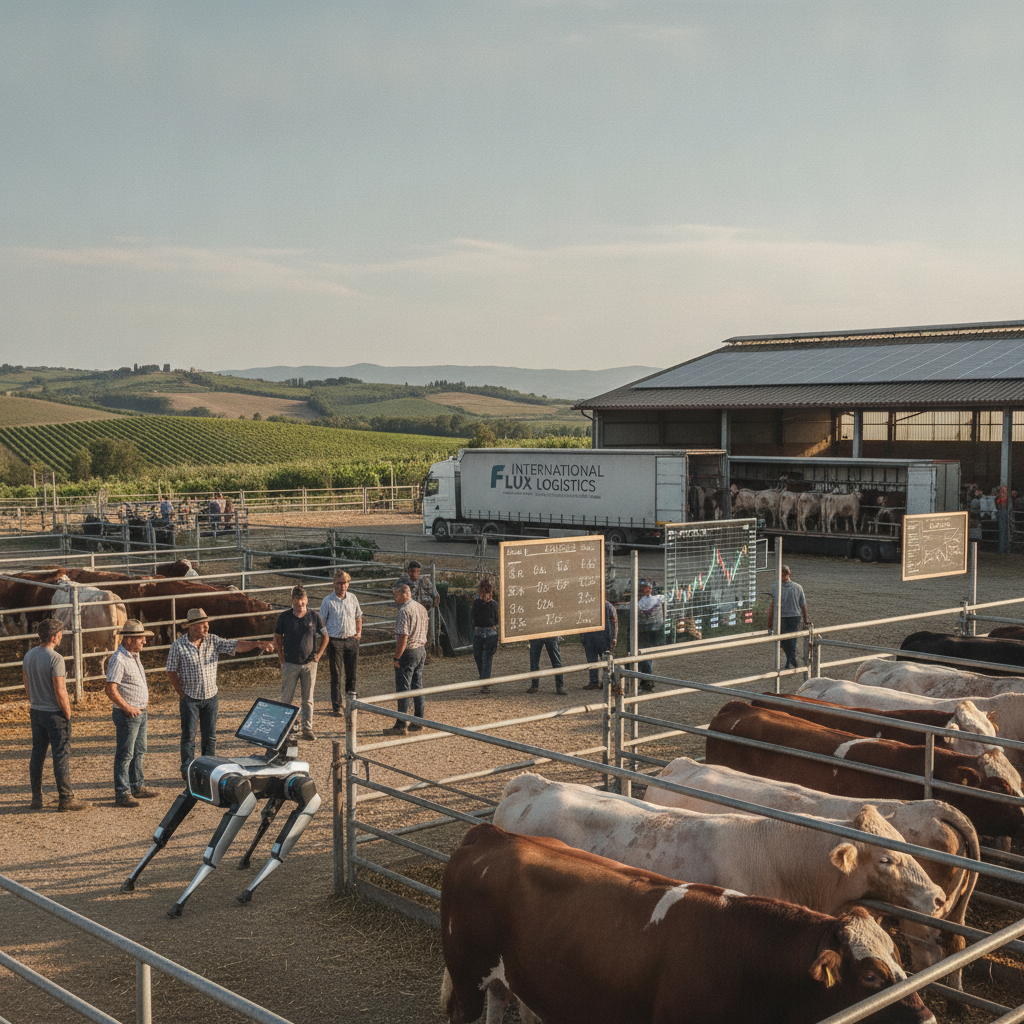 Mercato Bovino Agosto 2026: RANCH Act, Robotica e Flussi Internazionali. Conviene Investire?