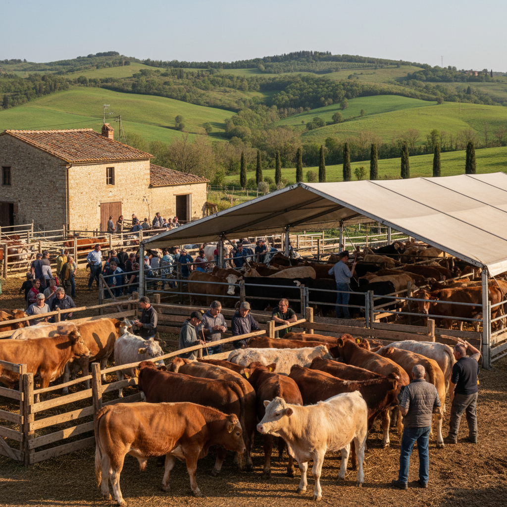 Mercato bovino Maggio 2026: Strategie di vendita e acquisto per ristalli incrocio e tori in un contesto volatile