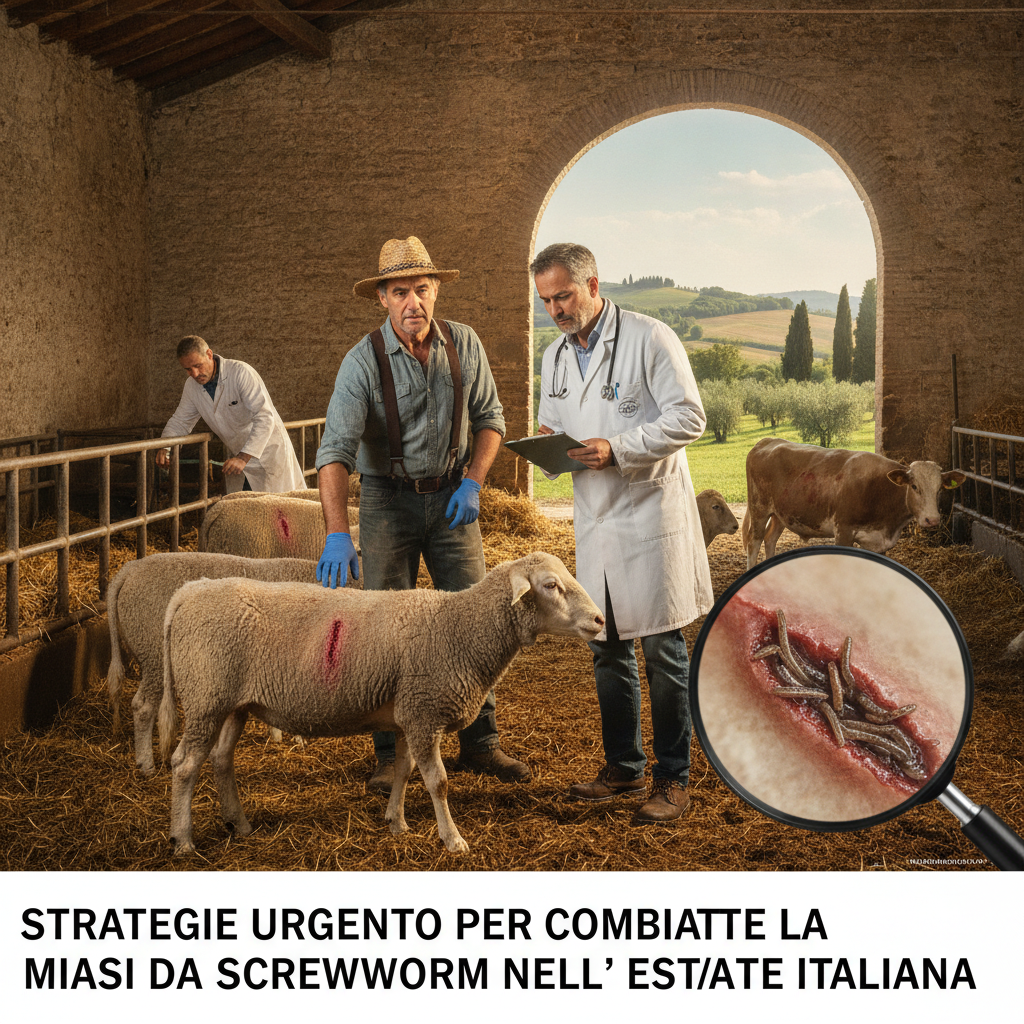 Miasi da Screwworm (Cochliomyia hominivorax): Strategie Urgenti di Prevenzione per l'Estate 2026