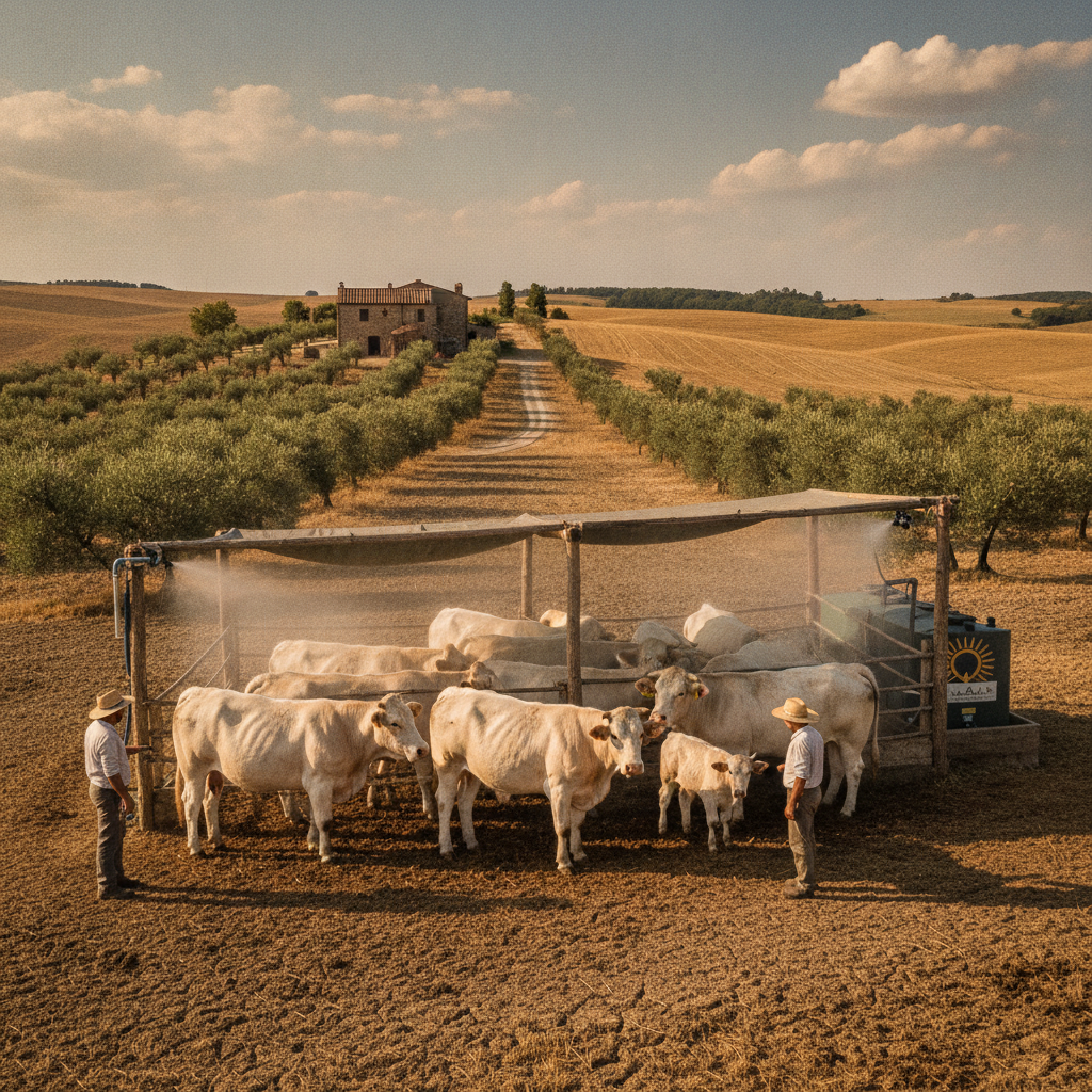 Miasi, Siccità Estiva e Stress da Calore: Guida Essenziale per Proteggere i Tuoi Bovini a Giugno 2026