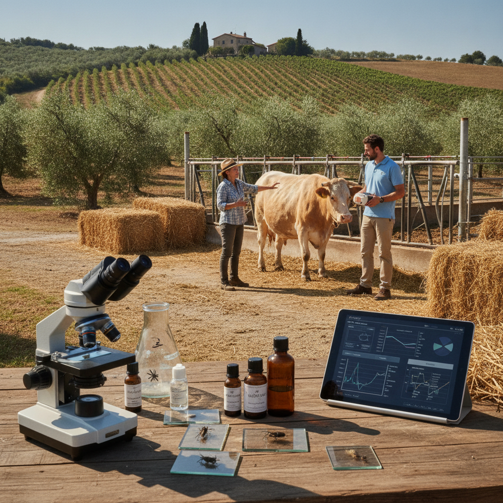 Mosche e Zecche in Allevamento: Novità USDA e Strategie Biosecurity per un Luglio Senza Stress