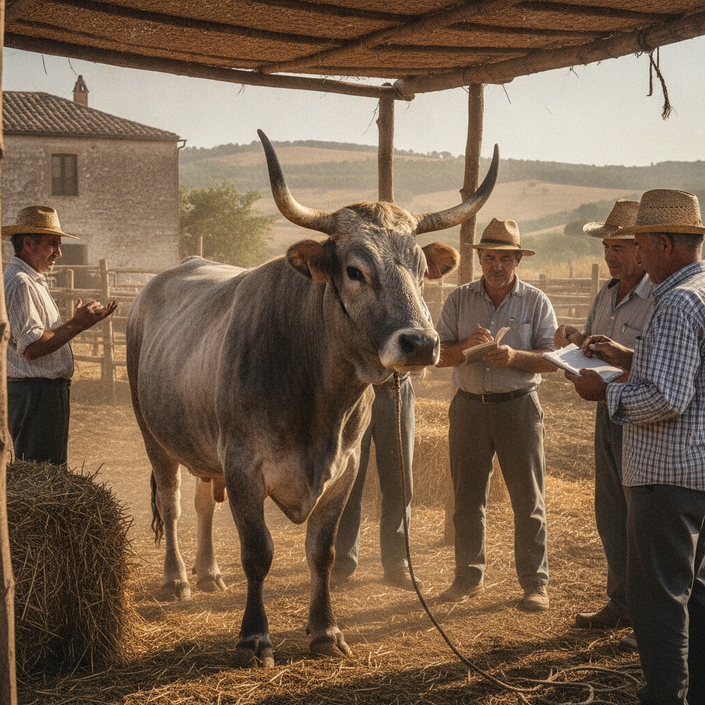 Podolica da macello: stimare il valore di un 500 kg in un mercato volatile di Agosto