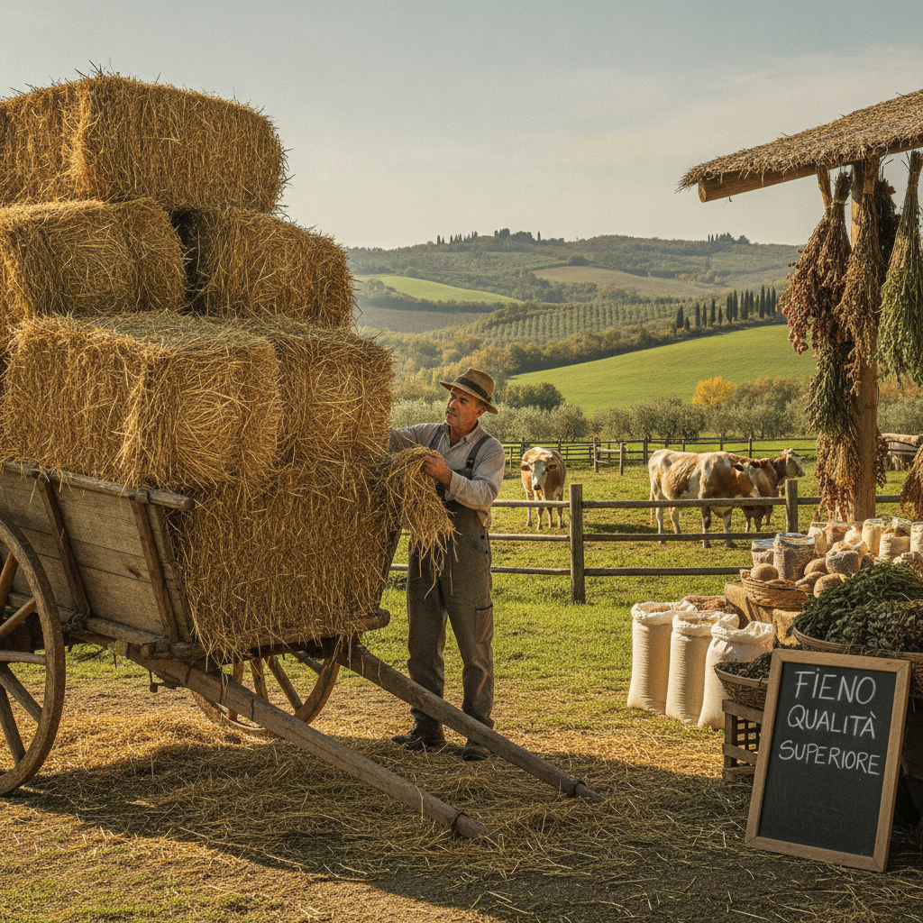 Previsioni Costo Fieno Autunno 2026: Stime e Strategie per una Razione Invernale Bovini Sostenibile