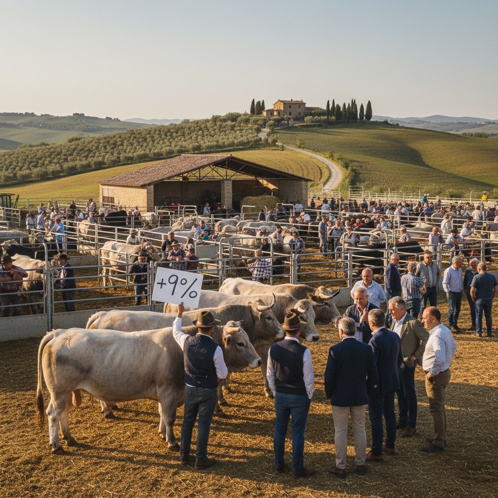 Prezzi Tori Bovini Maggio 2026: Rialzo del +9%, Conviene Vendere Ora?