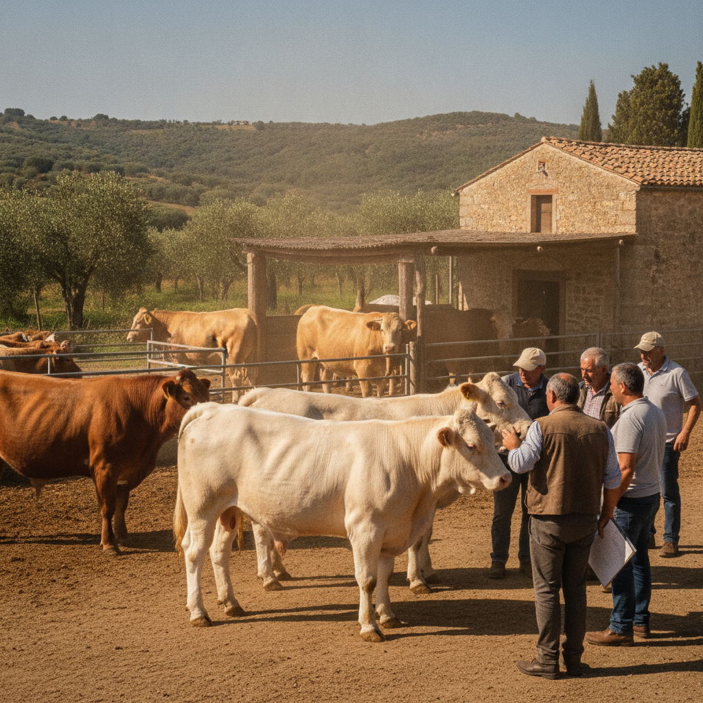 Prezzo vitelli Charolaise 360kg, Scottone da macello e Blonde in Sicilia: Analisi e consigli