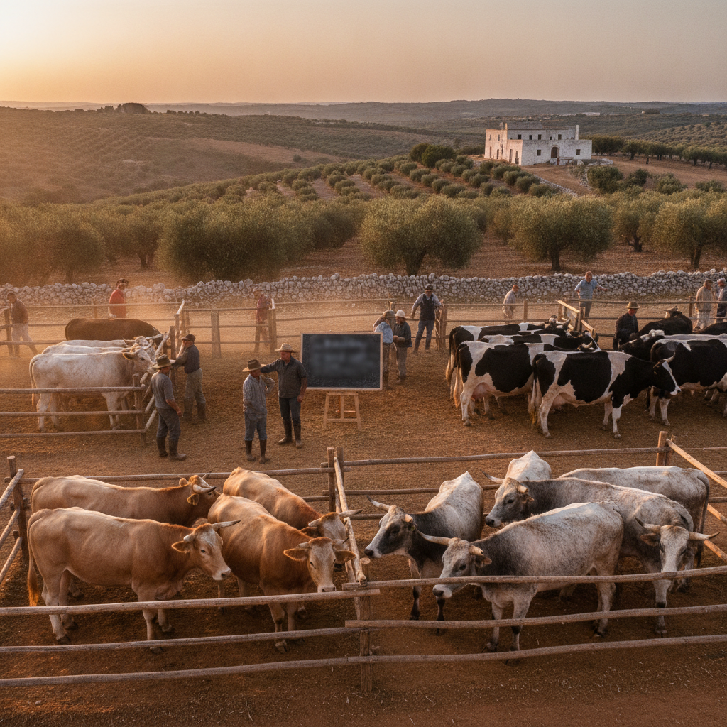 Quotazioni Bovini Puglia Settembre 2026: Valore Reale per Limousine, Frisona e Podolica