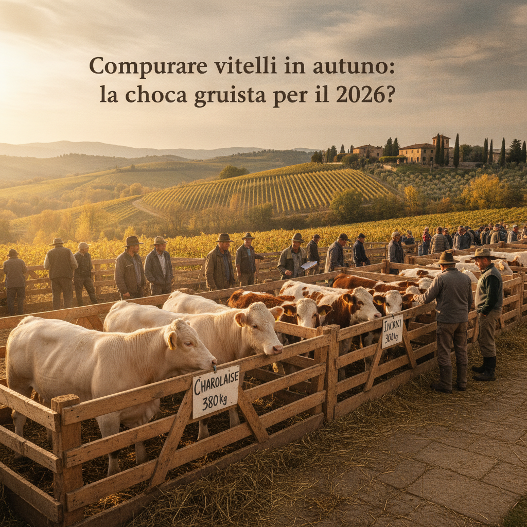 Ristalli Charolaise 380kg e incroci 300kg: conviene comprare in autunno 2026?