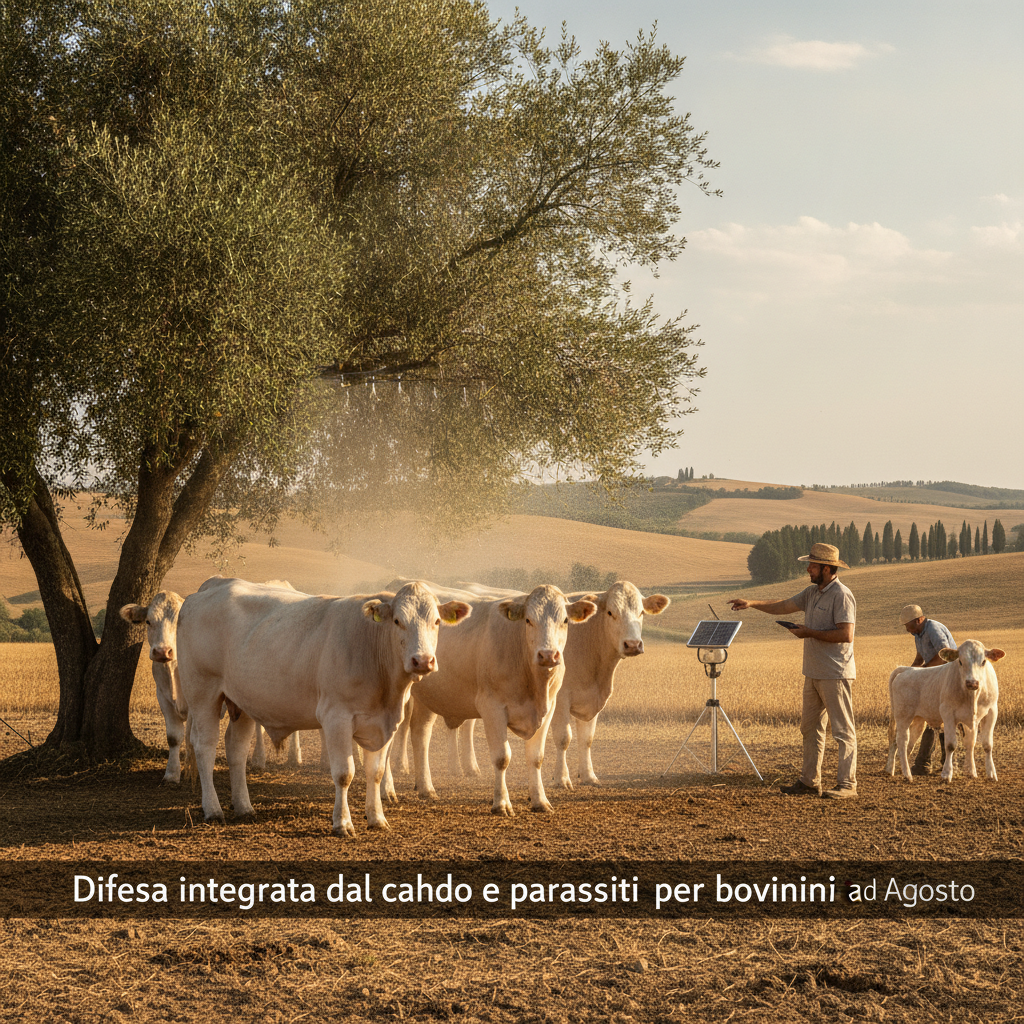 Screwworm e Stress da Caldo: Strategie integrate di difesa per i tuoi bovini ad Agosto 2026