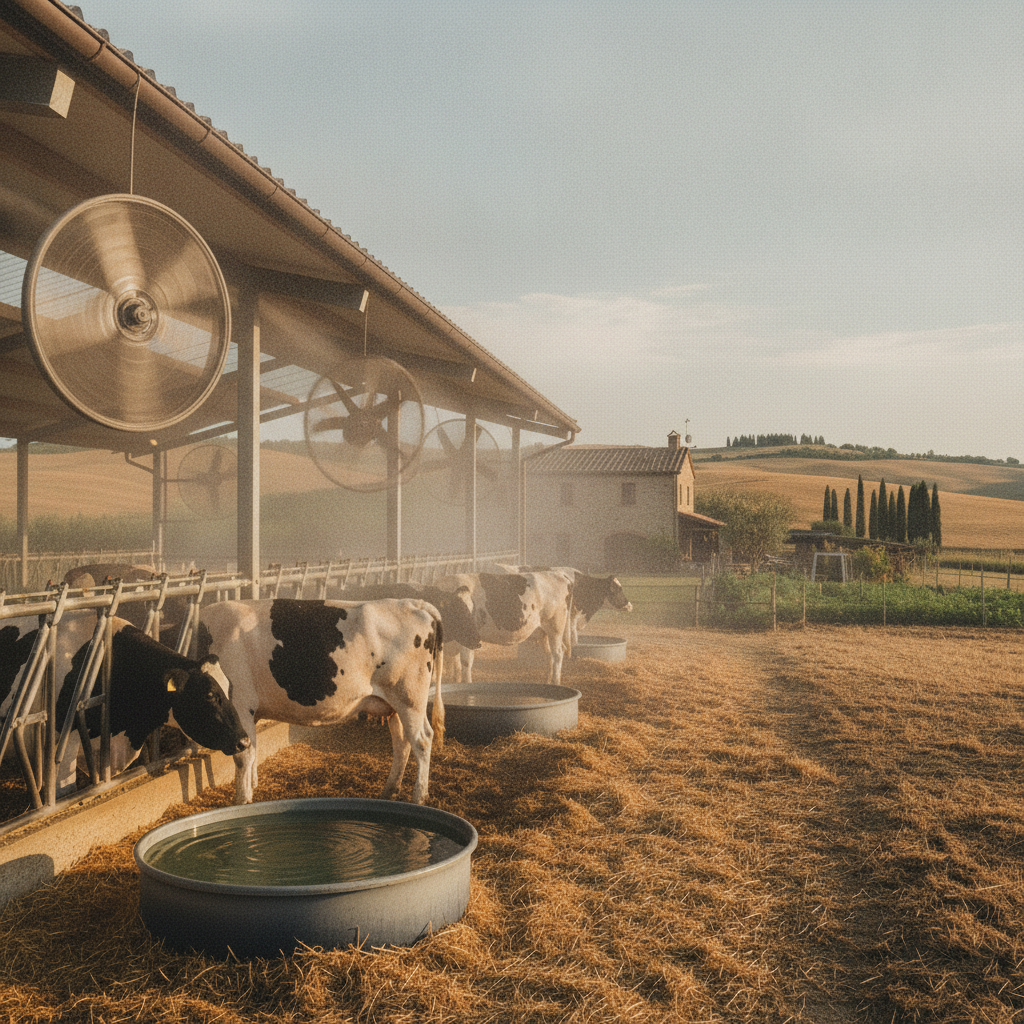 Stress da Caldo in Bovine Gravide: Gestione e Prevenzione a Luglio 2026