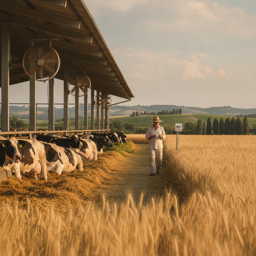 Stress da Caldo in Bovine Gravide: Prevenire Impatti su Fertilità e Sviluppo del Vitello a Giugno 2026