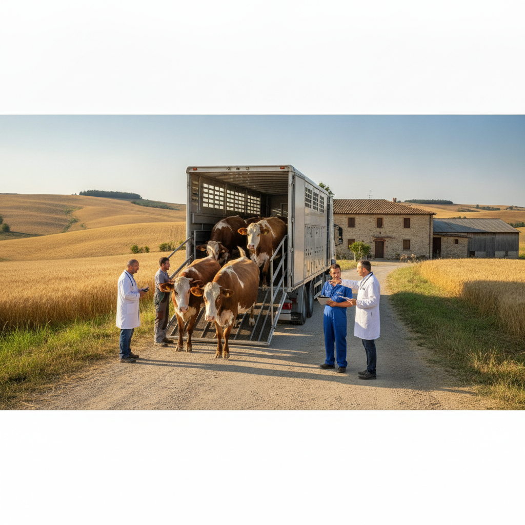 Trasporto Bovini in Estate 2026: Strategie per Minimizzare Stress, Perdite e Sanzioni con la Nuova Legge Salute Animale