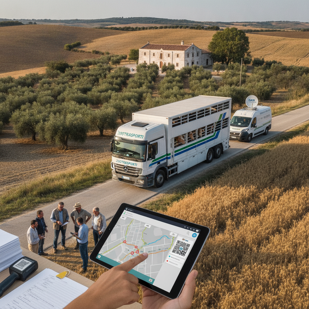 Trasporto bovini vivi: Le nuove regole DAB digitale per spostamenti regionali e interregionali in Puglia.
