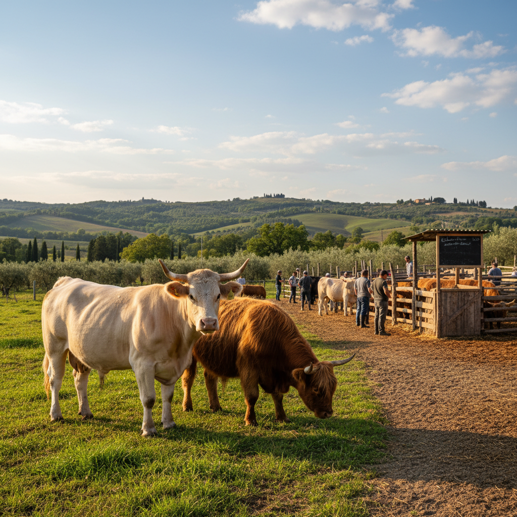 Valutare il tuo Bovino: Dalla Marchigiana Bio agli Highlander, quotazioni reali e dove trovarle a Maggio 2026