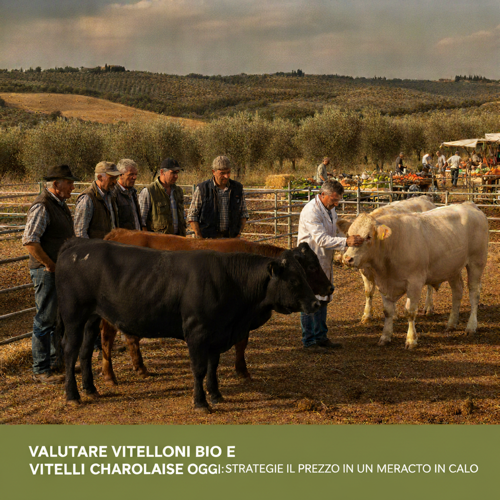 Valutare Vitelloni Bio e Vitelli Charolaise oggi: strategie per massimizzare il prezzo in un mercato in calo
