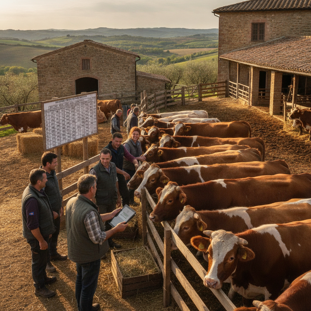 Vendere bovini su BorsaBovini.it dall'estero: normativa e vantaggi per gli allevatori europei