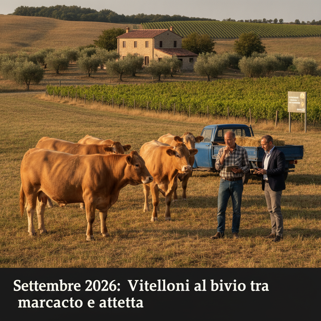 Vendere Vitelloni a Settembre 2026: ora o attendere? Analisi prezzi GDO e margini stretti