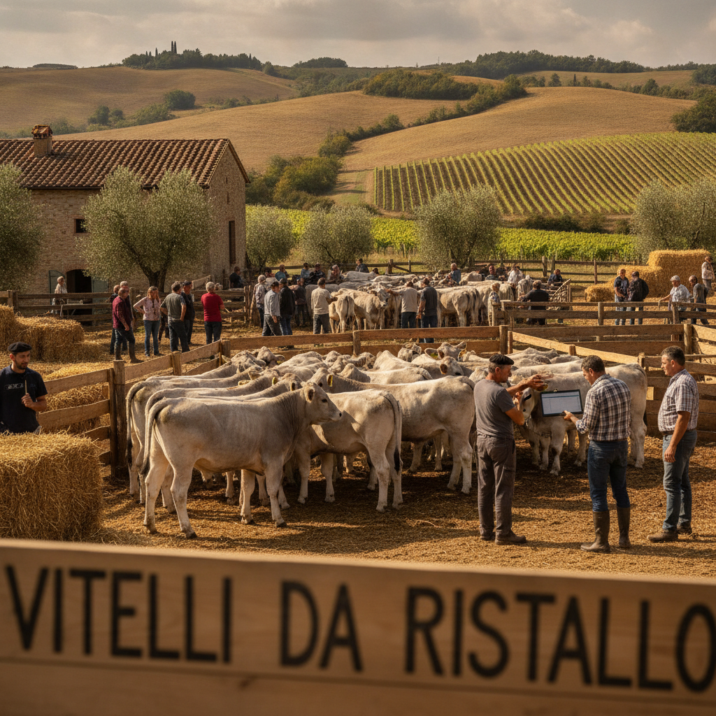 Vitelli da ristallo a Settembre 2026: Garronesi 250-300kg, Francia e acquisto