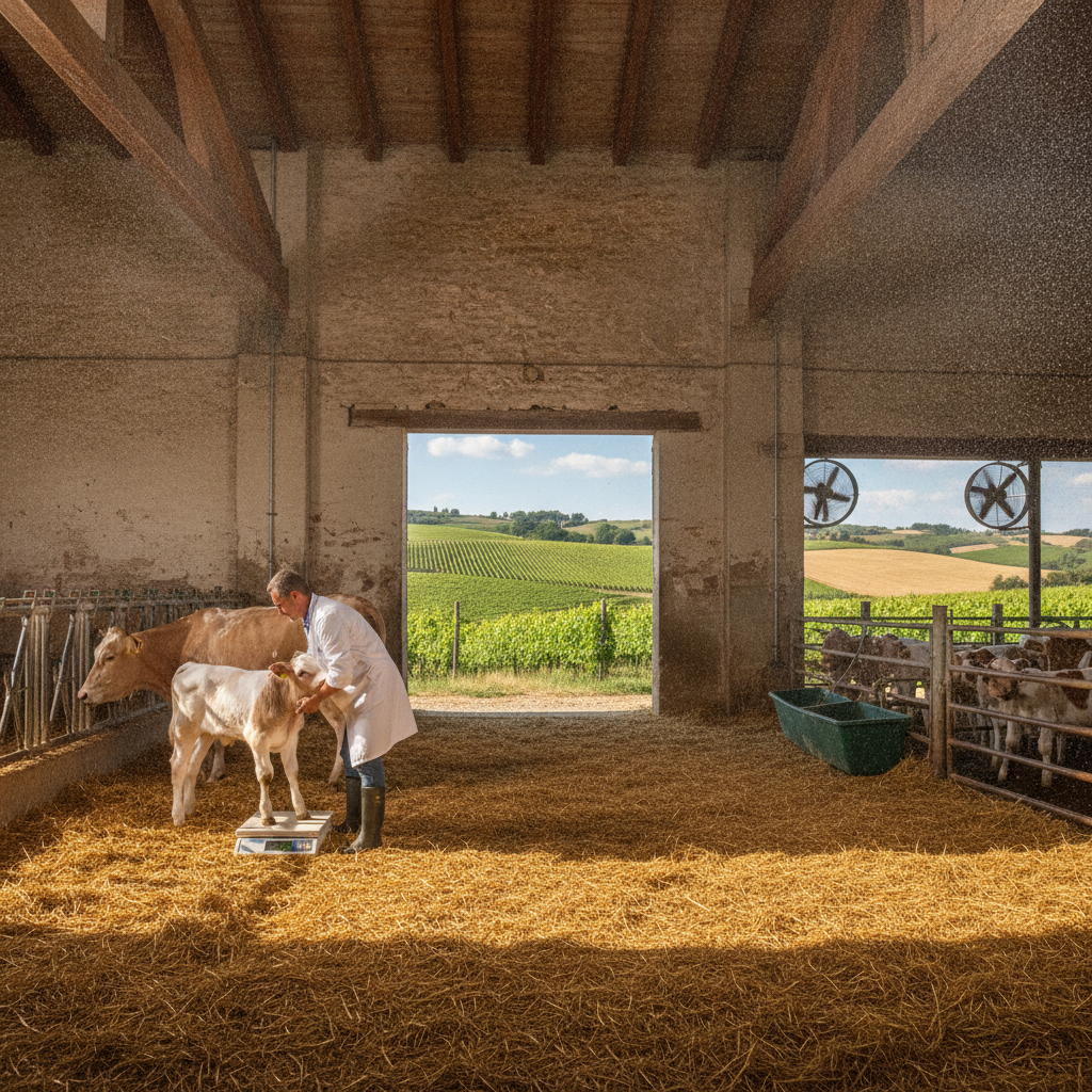 Vitello alla nascita: monitoraggio peso, gestione estiva e prevenzione stress per un avvio sano